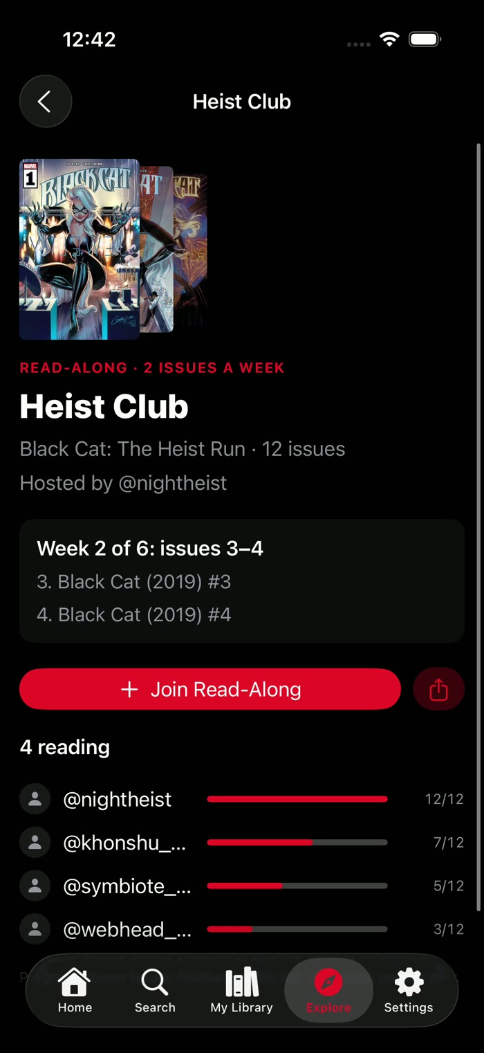 A read-along in Prowl